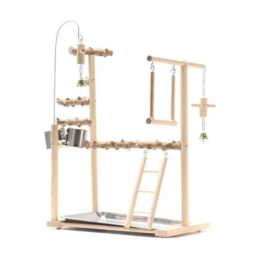 Pepperwood Bird Stand Solid Wood Frame No 5 Heavy Duty Claw Grinder by Sell My Stuff