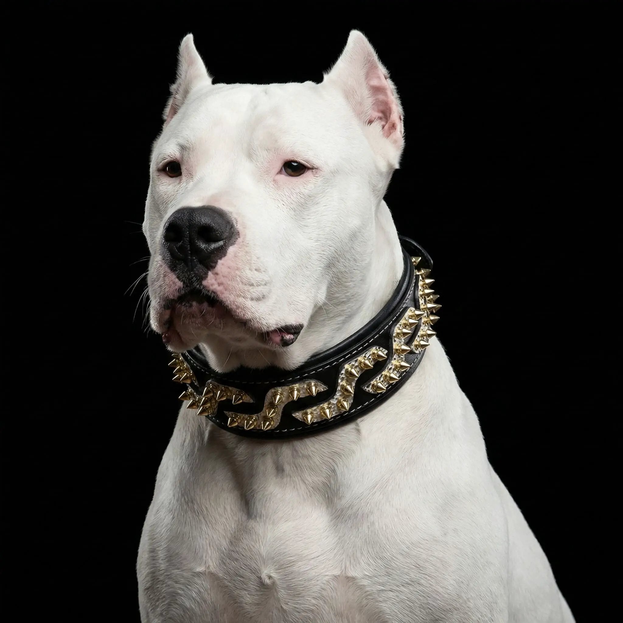 The ''Platinum'' collar - Pet Collars & Harnesses from Bestia Dog Gear