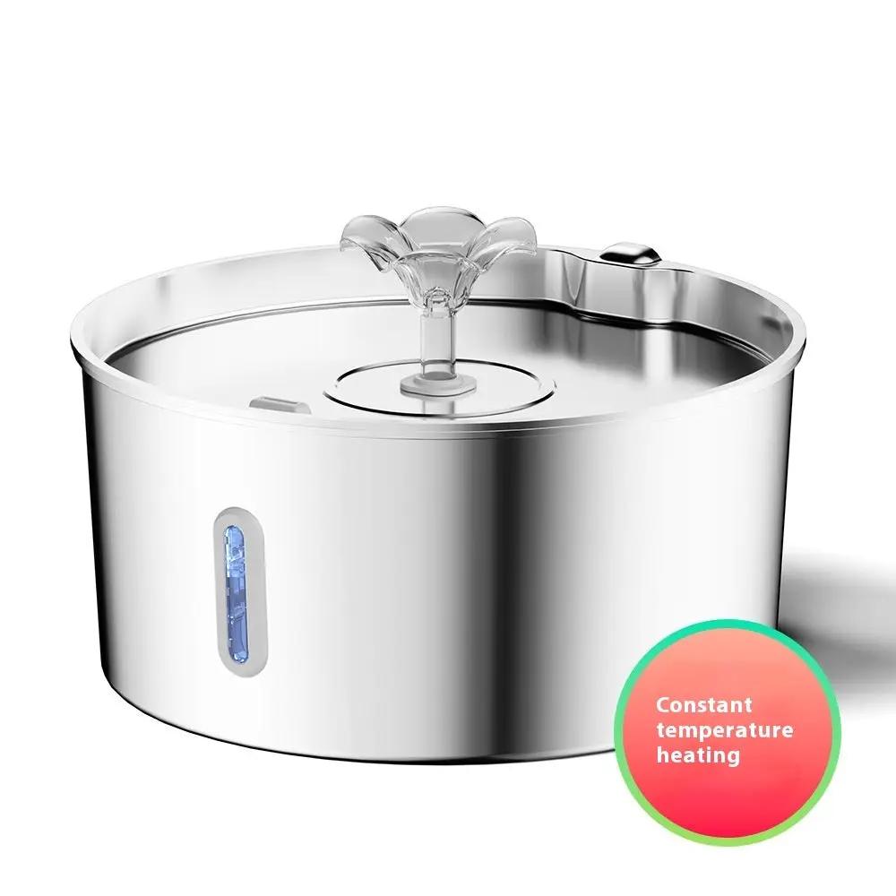 Automatic Heating 7L Stainless Steel Pet Water Dispenser For Dog Cat by Pet Zen