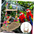 Cargar la imagen en la vista de la galería, Parrot Toys Natural Grass Hammock Climbing Net Medium Large Parrots by Sell My Stuff
