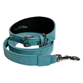 Load image into Gallery viewer, The Tiffany Collection Turquoise Leather Collar by Allysa Payne Beverly Hills
