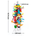 Gallery viewerに画像を読み込む, Premium Wooden Parrot Nibbling Toy For Medium And Large Birds Natural Durable Chew Stick by Sell My Stuff
