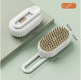Charger l'image dans la visionneuse de la galerie, PurePet 3-in-1 Electric Pet Brush De-Shedding Self-Cleaning Black by For Animals, With Love

