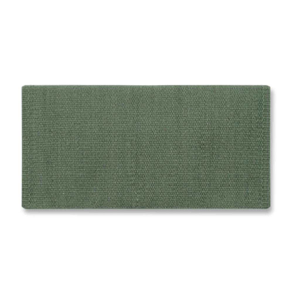 Mayatex San Juan Solid Sage Saddle Blanket New Zealand Wool 36x34 by Mayatex