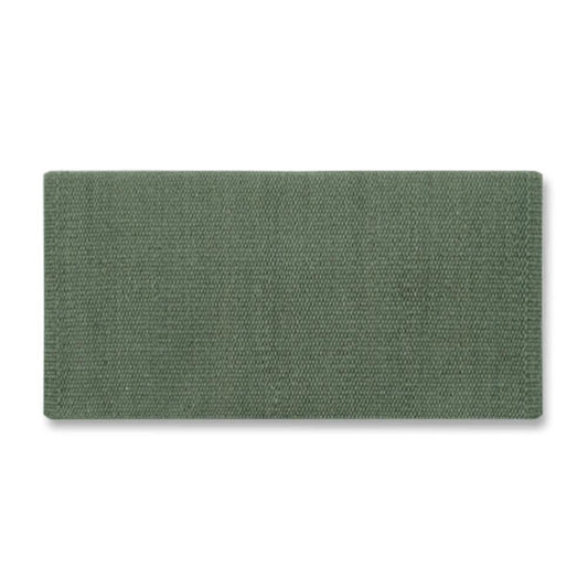 Mayatex San Juan Solid Sage Saddle Blanket New Zealand Wool 36x34 by Mayatex
