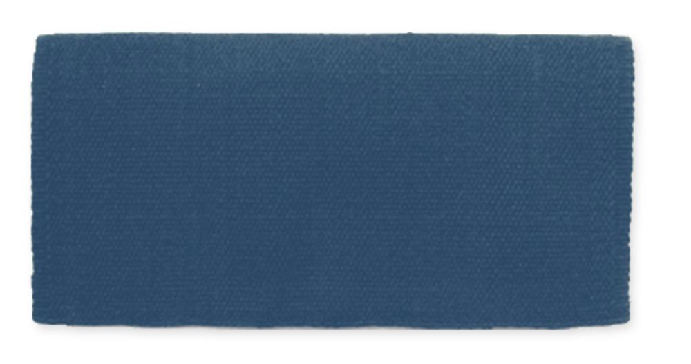 Mayatex San Juan Solid Navy Saddle Blanket Premium New Zealand Wool by Mayatex