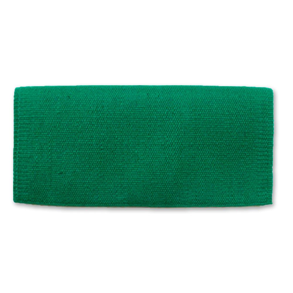 Mayatex San Juan Kelly Green Saddle Blanket 36x34 New Zealand Wool by Mayatex