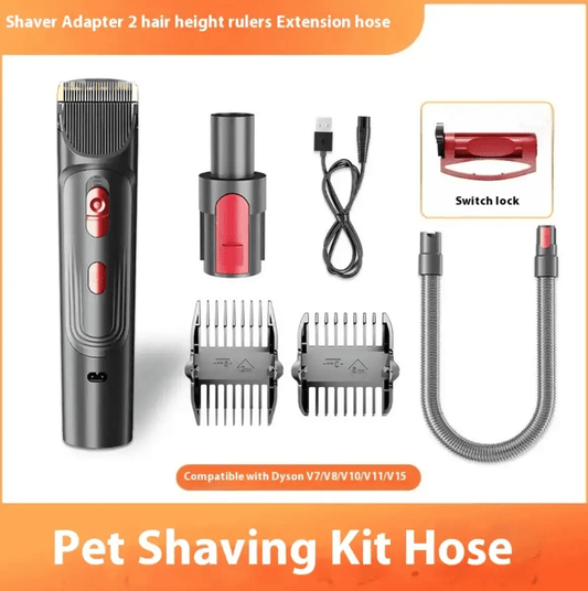 Premium Full Series Pet Shaver Comb With Integrated Hair Suction Head For Dogs And Cats by For Animals, With Love
