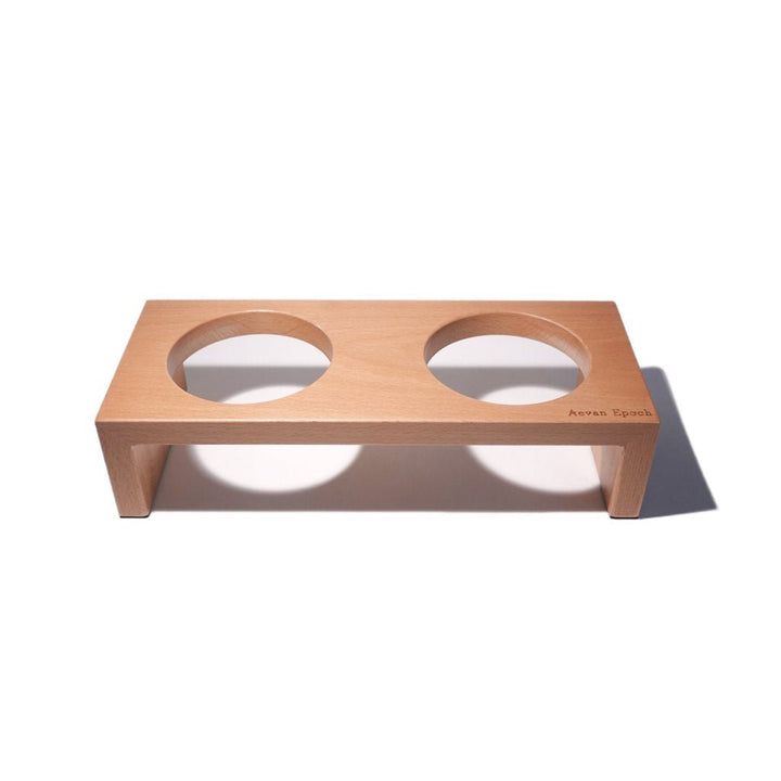Aevan Epoch Wood Pet Bowl Stand