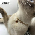 Gallery viewerに画像を読み込む, Luxury Stainless Steel Pet Love Heart Pendant Necklace Curb Chain For Cat Dog Gold Silver 18 25 30 38 Cm by Sell My Stuff
