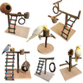 Charger l'image dans la visionneuse de la galerie, Premium Solid Wood Parrot Station Frame Training Bird Shelf Stand by Sell My Stuff
