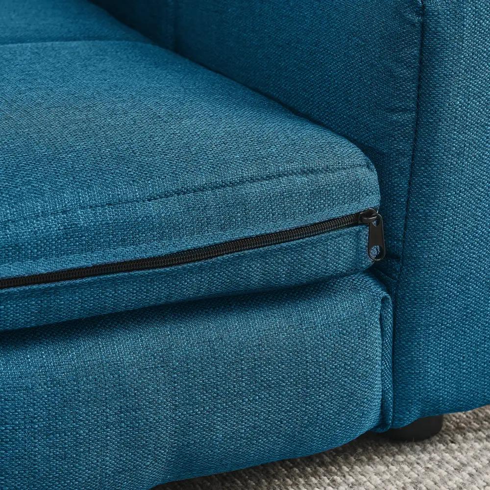 Soft and Comfortable Pet Bed for Big and Oversized Dogs - Dark Blue by HouseOfZazla