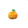Bild in Galerie-Betrachter laden, Pet Zen pumpkin plush cat toy, orange jack-o'-lantern face, bite-resistant
