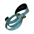 Load image into Gallery viewer, The Tiffany Collection Turquoise Leather Collar by Allysa Payne Beverly Hills
