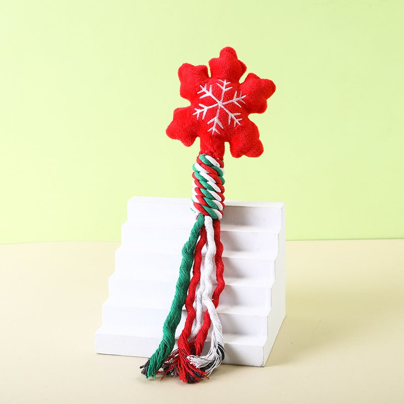 Christmas Rope Plush Dog Toys – photo 10