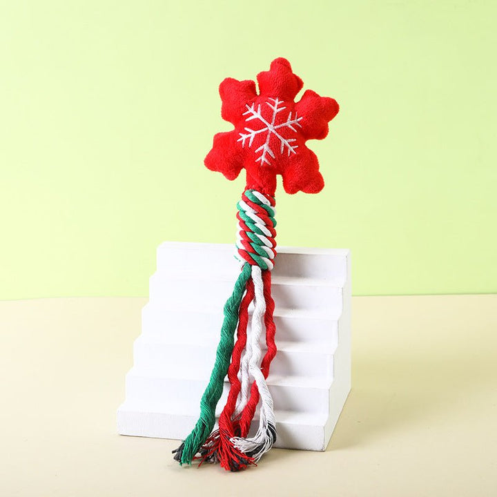 Christmas Rope Plush Dog Toys – photo 10