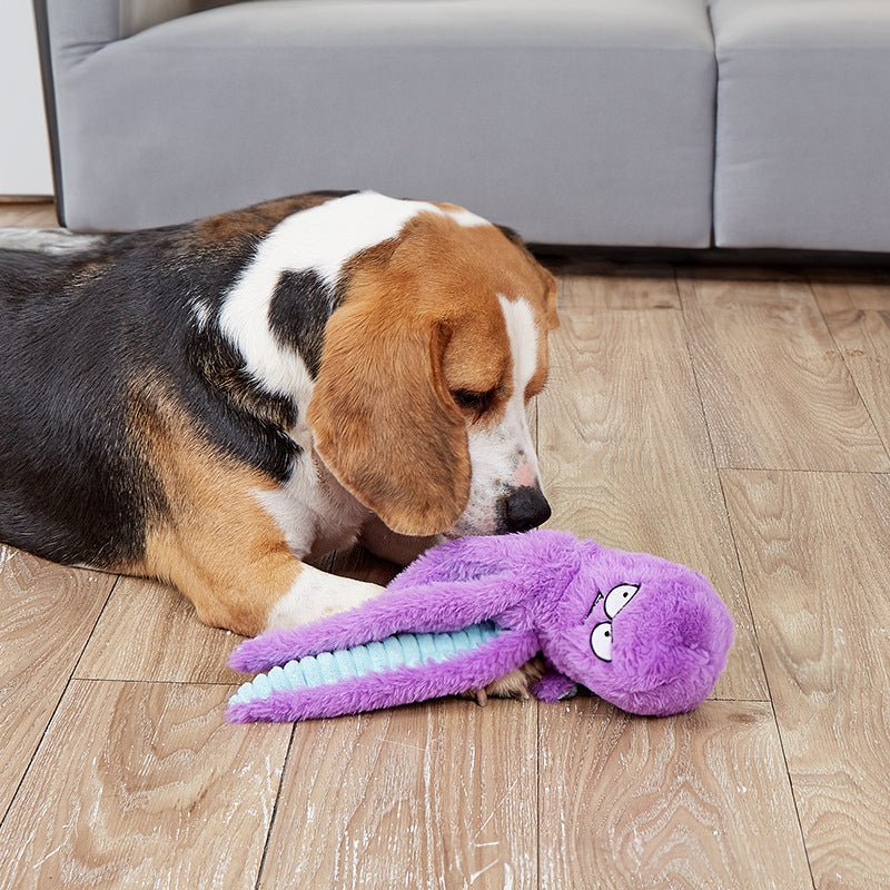 Plush Octopus Squeaky Dog Toy – photo 4