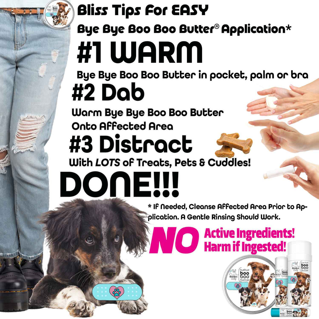 Boo Boo Butter for Dogs, 3 Cute Puppies Label, view 7