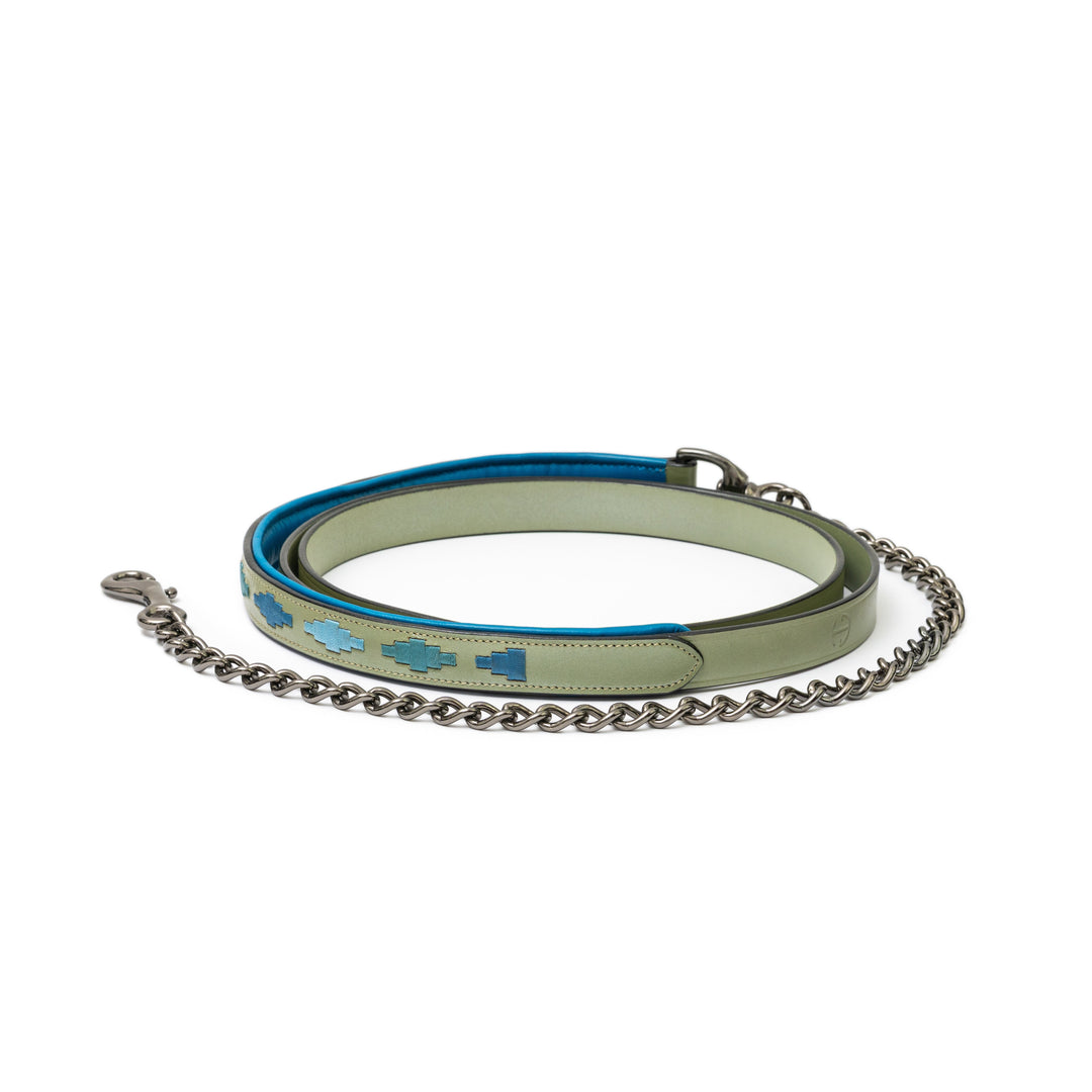 Halter Ego Azura Leather Lead Shank