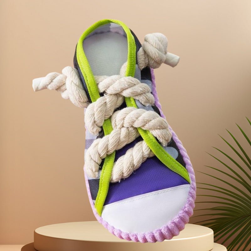 Sneaker Rope Plush Dog Toy – photo 4