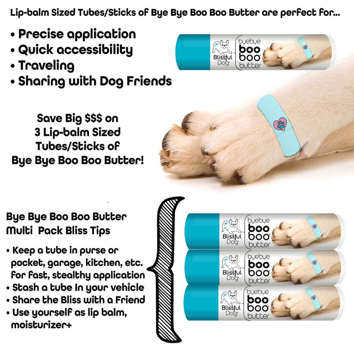 Bye Bye Boo Boo Butter for Dogs, 1 Dog Label, view 5