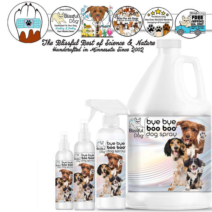 Bye Bye Boo Boo Dog Spray