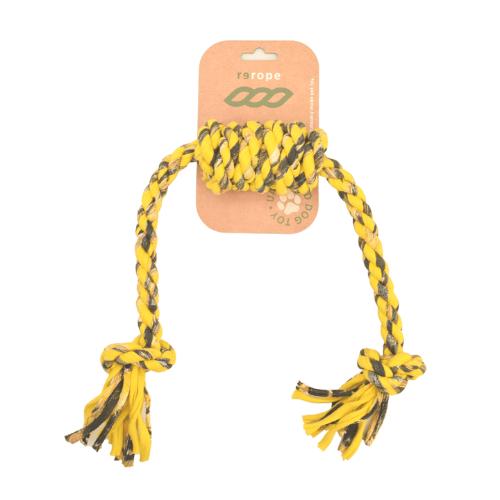 ReRope Barreled Upcycled Rope Dog Toy