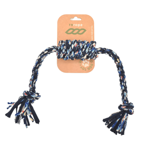 ReRope Barreled Upcycled Rope Dog Toy