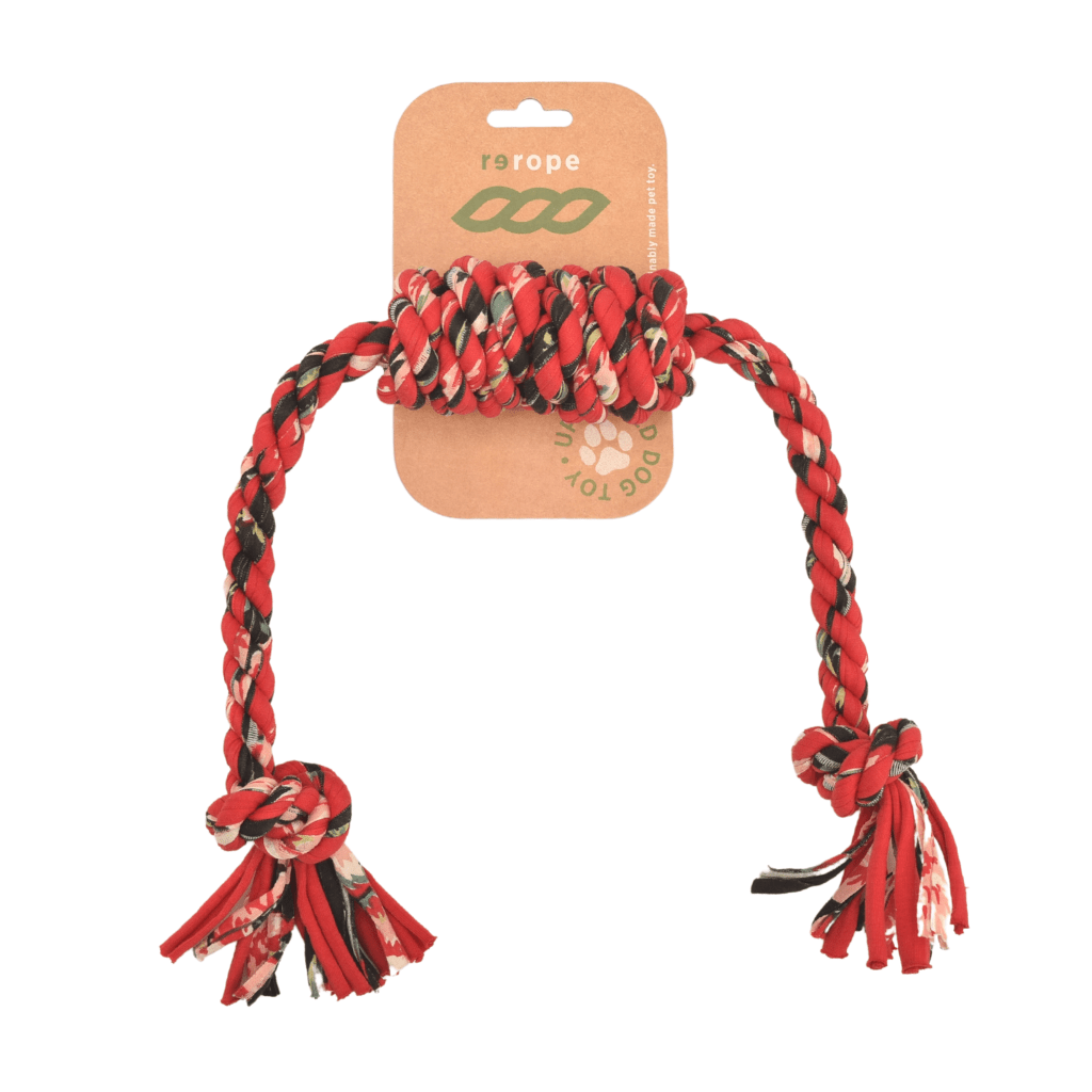 ReRope Barreled Upcycled Rope Dog Toy