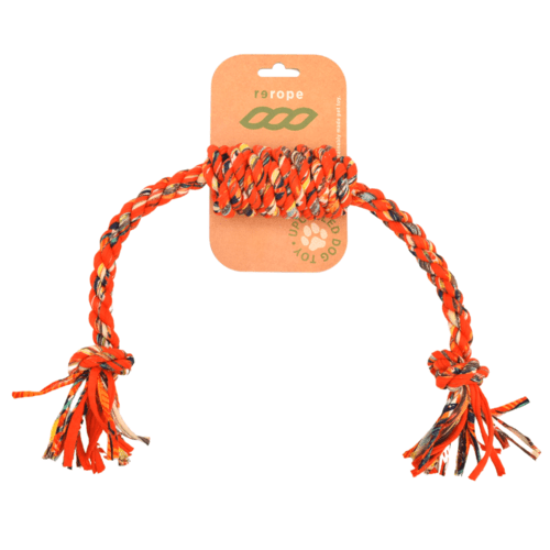 ReRope Barreled Upcycled Rope Dog Toy