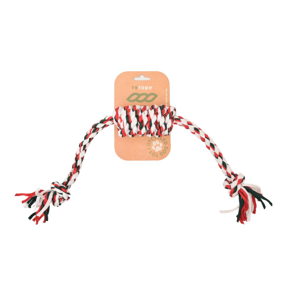 ReRope Barreled Upcycled Rope Dog Toy