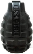 Load image into Gallery viewer, USA-K9 Army Green Grenade Dog Chew Toy Treat Dispenser K9 Durable by SodaPup/True Dogs, LLC

