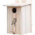 Cargar la imagen en la vista de la galería, Sturdy Wood Bird House For Owls And Kestrels Safe Natural Roost Designed For Rodent Control In Large Gardens by HomePacific
