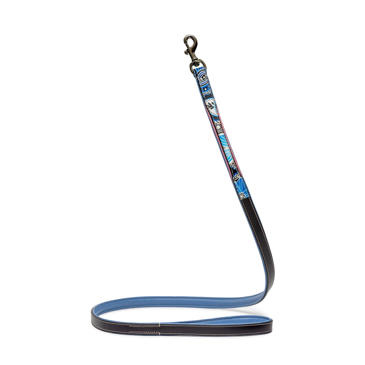 Halter Ego Blossom Leather Dog Leash