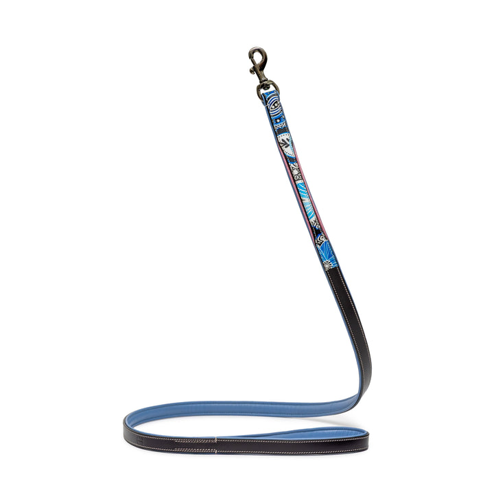 Halter Ego Blossom Leather Dog Leash