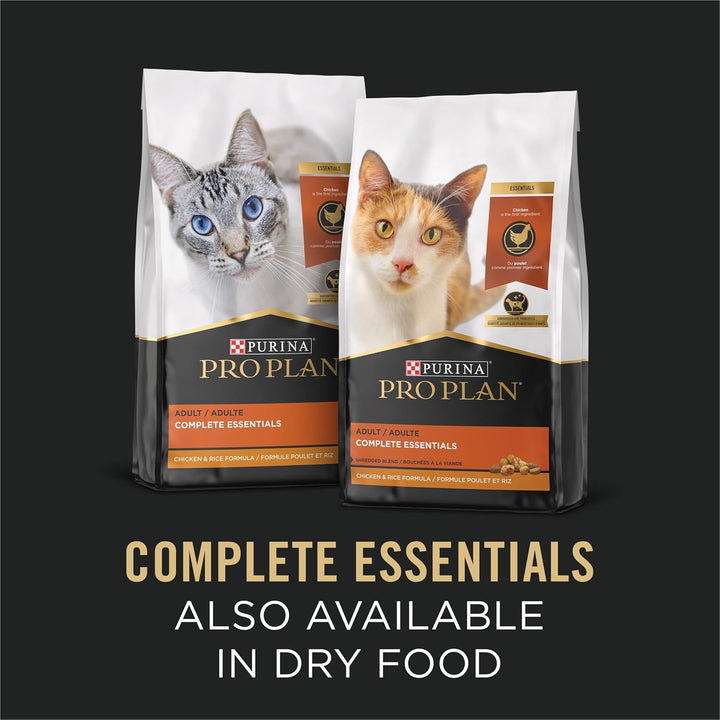 Pro Plan Complete Essentials Turkey &amp; Vegetables Entrée In Gravy Wet Cat Food (3oz)