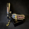 Charger l'image dans la visionneuse de la galerie, The Candy Dog Collar Black - Pet Collars & Harnesses from Bestia Dog Gear
