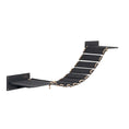 Charger l'image dans la visionneuse de la galerie, Enjoy The Wood Wall Cat Walk Black 48 Inch Wooden Climbing Bridge by Enjoy The Wood
