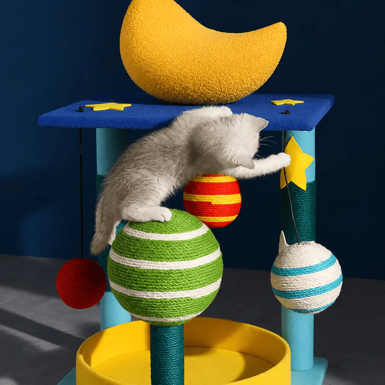 The Galactic Kitty Cat Climbing Tower