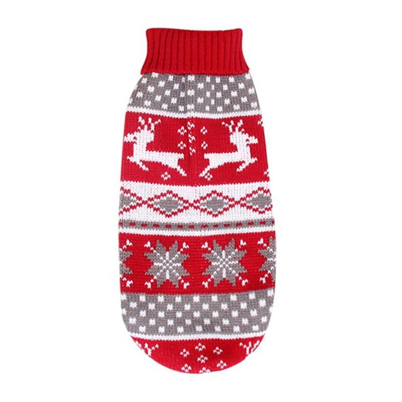 Holiday Knit Turtleneck Dog &amp; Cat Sweater – photo 5