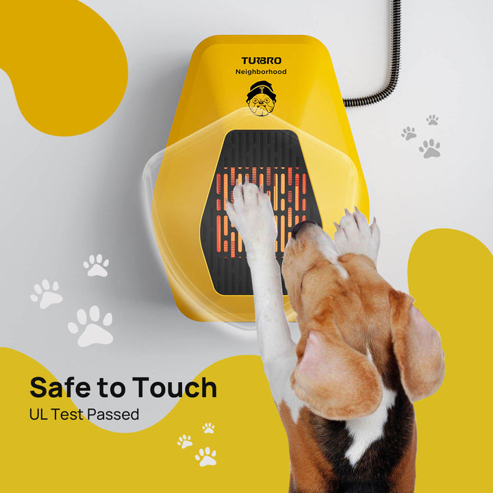 TURBRO Neighborhood DH800A Dog House Heater – 800W, WiFi Option
