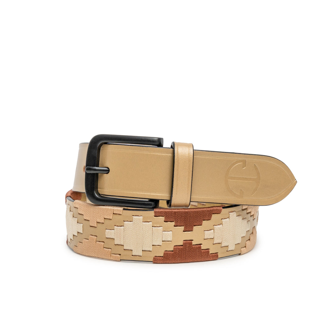 Halter Ego Gilded Solstice Leather Polo Belt