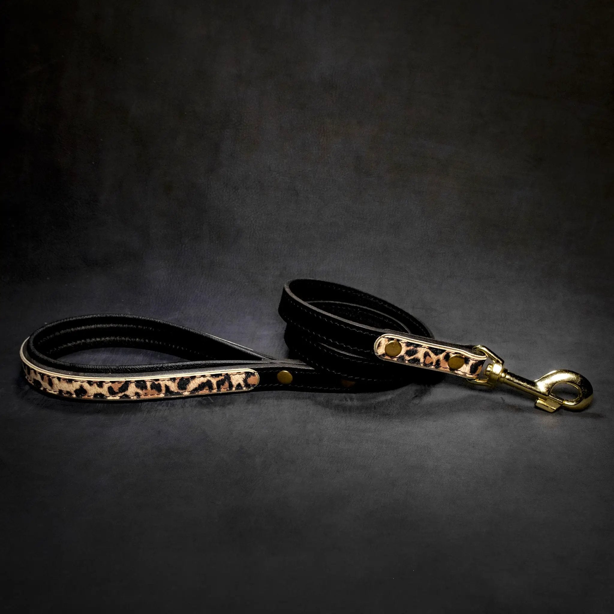 The Leopard Leash - Standard Leashes from Bestia Dog Gear