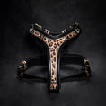 Bild in Galerie-Betrachter laden, Bestia Dog Gear Genuine Leather Leopard Harness Small To Medium Size by Bestia Dog Gear
