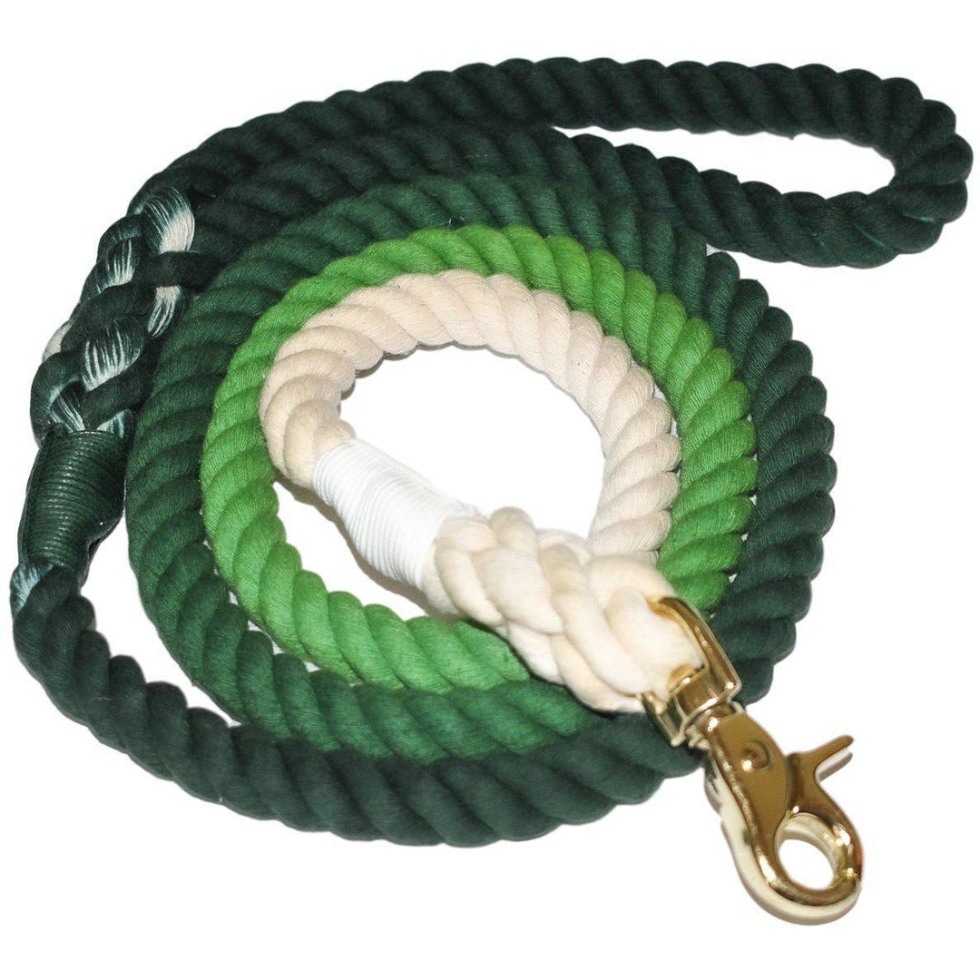 Dope Dog Co. Aloe There Hand-Dyed Rope Dog Leash