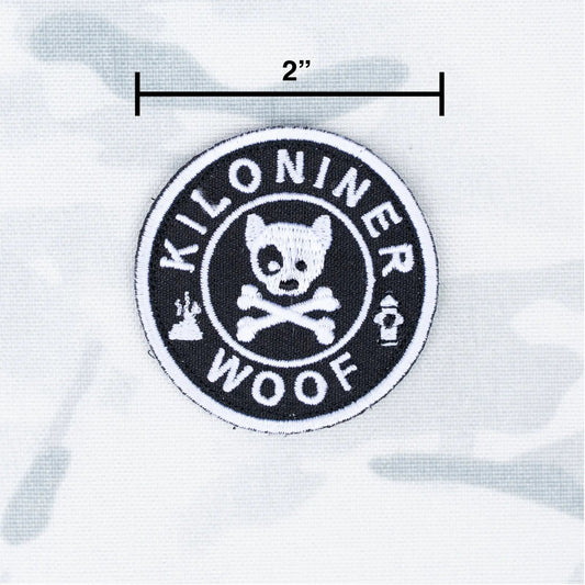 Mini Dog & Crossbones Morale Patch