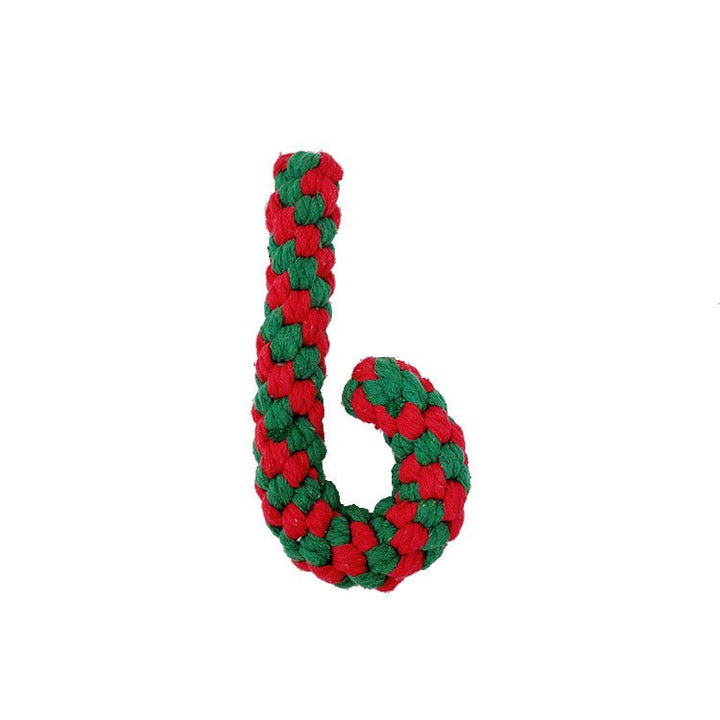 Christmas Cotton Rope Dog Toy Set – 5 or 6 Pieces – photo 6
