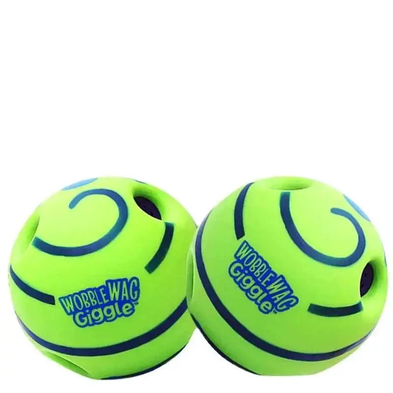 Interactive Chew Ball Rolls And Giggles Automatically For Dogs by Nai Pet Store