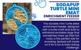 Gallery viewerに画像を読み込む, Turtle eMat-Mini Lick Mat with Suction Cups - Small Dogs & Cats | USA
