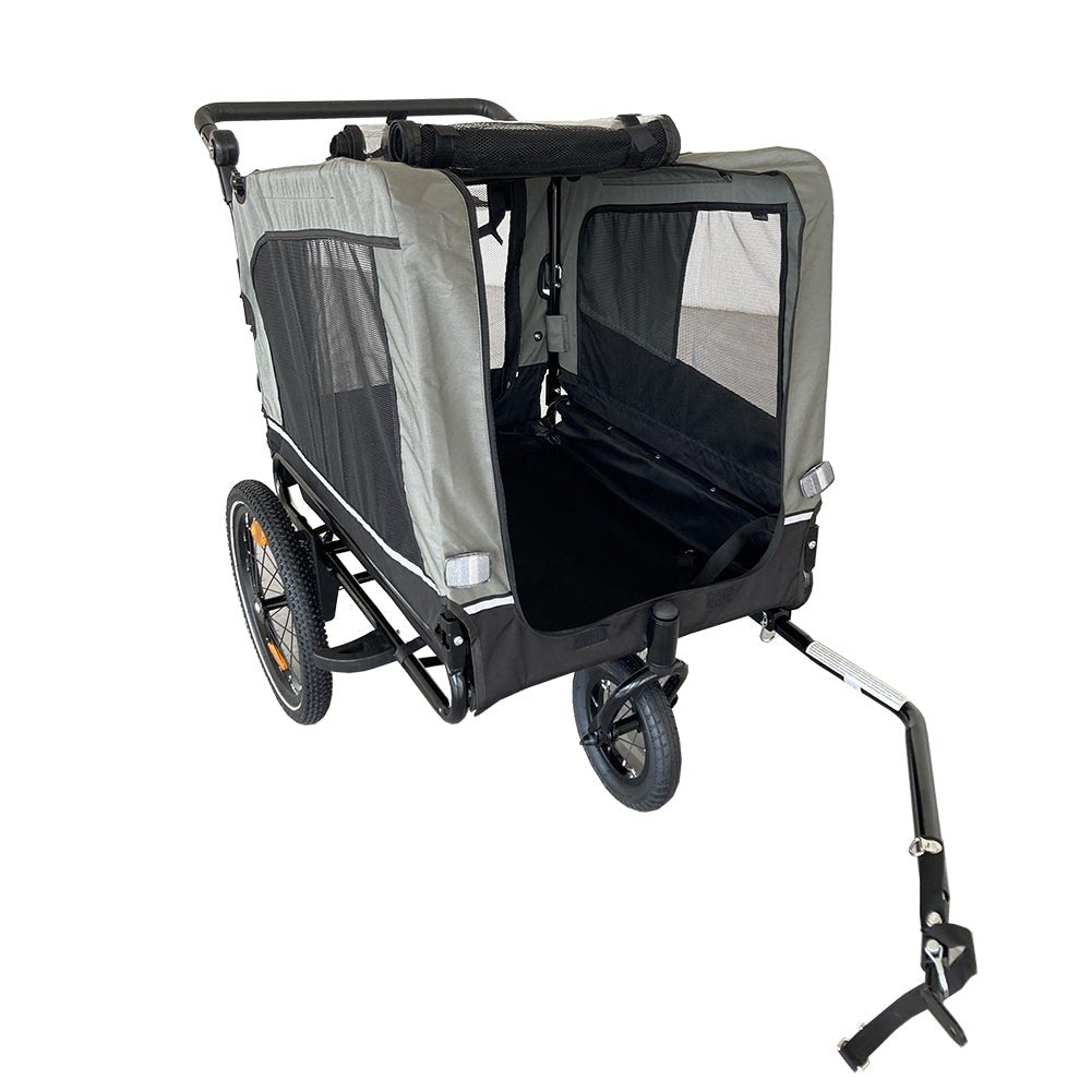 Foldable Dog Bike Trailer &amp; Stroller – photo 6